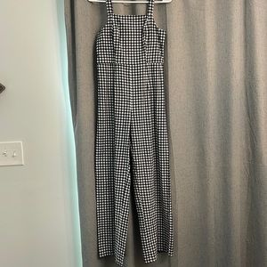 Checkered Romper